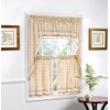 Sweet Home Collection 5 Pc Kitchen Curtain Set, Swag, Valance,