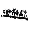 HeavenlyKraft Superhero Coat Hook Wall Mounted 6 Hooks, Entryway Organizer,