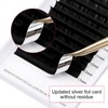 FADVAN Flat Lashes, 0.20C Curl Eyelash Extension, 1:1, Ellipse Flat