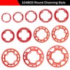 BESNIN 104 BCD Chainring Round 30/32/34/36/38/40/42/44/46/48/50/52 Teeth Bicycle Chainring Narrow