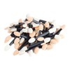 KOYOKOMA Nail Tools Sponge Tip 50pcs Set Self Nail Gel