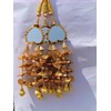 Parandi Traditional Hair Accessory Braid Tassles/Hair Extension/Choti Mirror Design Punjabi