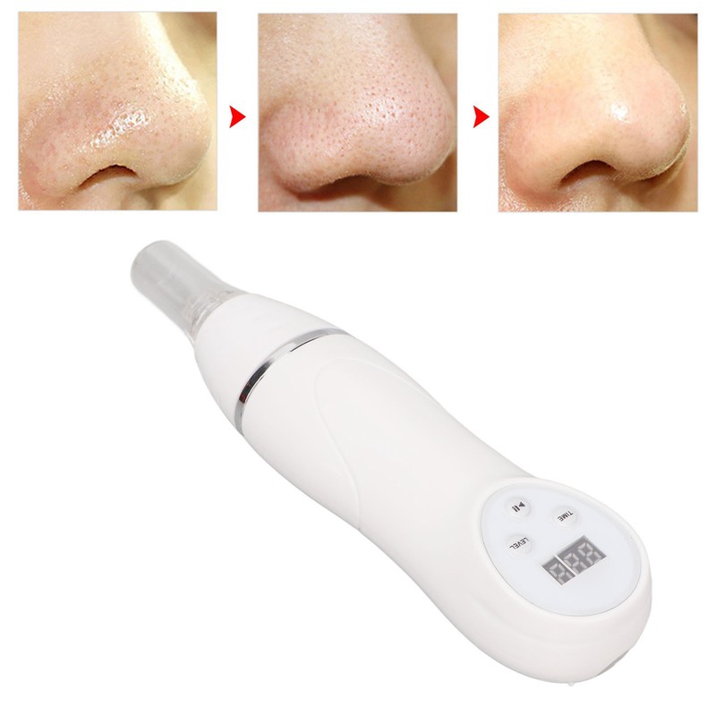 Vacuum Microdermabrasion Machine 3 Gear Deep Cleaning 8 Suction Heads