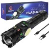 ESGOFO Rechargeable Flashlights High Lumens 10000 Long Distance, Super Bright