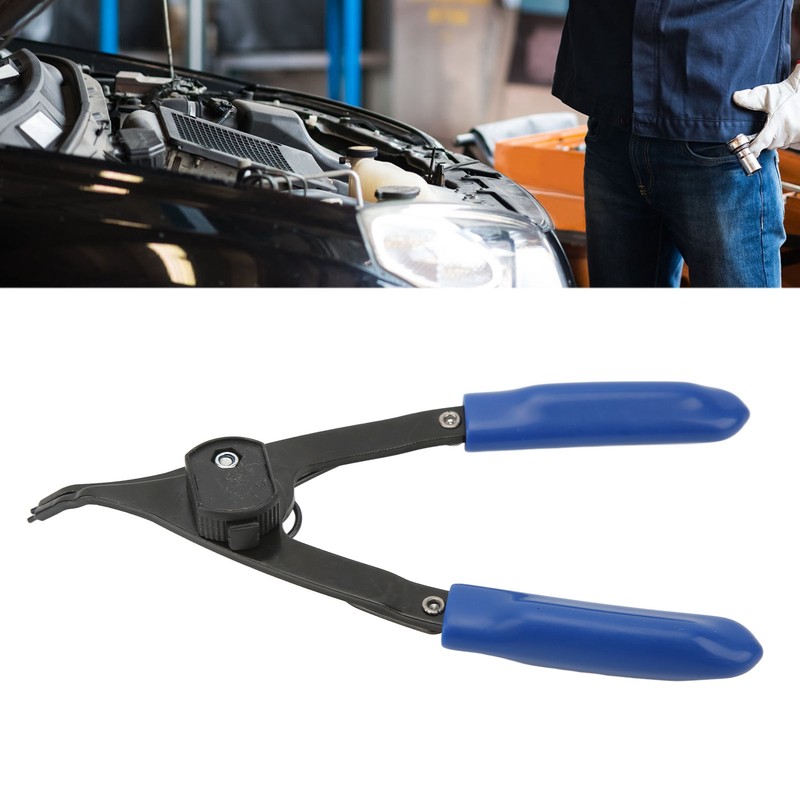 Snap Ring Pliers Adjustable 6in Metal Internal External Universal Auto