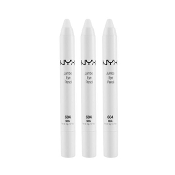 Nyx Jumbo Eye Pencil 604 Milk 3pack