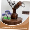 CORHAD 1 Pack Artificial Aquarium Plants Lifelike Freshwater Aquarium Decorations