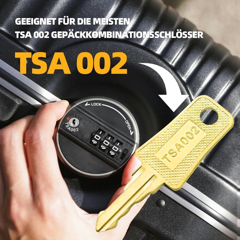 TSA Key for TSA Lock - TSA007 Key & TSA002
