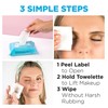 Garnier Micellar Facial Cleanser & Makeup Remover Wipes for Waterproof