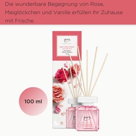 ipuro - Refreshing ipuro Lovely Flowers Room Fragrance - Subtle Room Freshener with Fresh & Floral Notes - Stylish Air Freshener in the Home for a Puristic Fragrance Experience 100 ml