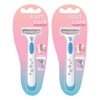 Dorco Foot Care Foot Exfoliating Razor 1p x 2 / 풋케어 발 각질제거 면도기 1p X 2개