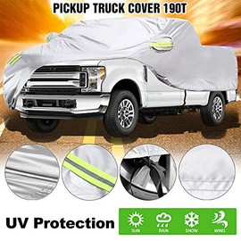 Cubierta de camión, Funda para camioneta, Resistente al Polvo, a los escombros, a Prueba de Viento y a los Rayos UV, Cubierta para Auto, para Todas La