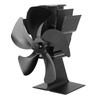 5 Blade Heat Powered Stove Fan Fireplace Fans Self Generating