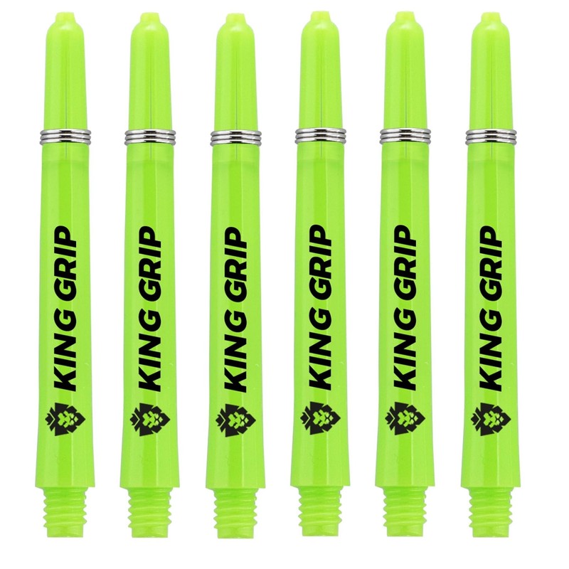 KOTO Darts chäfte Collection Short + Remover, Nylon Shafts Red,
