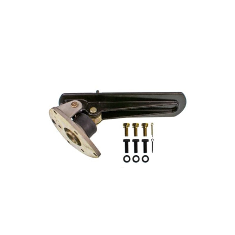 BRAKE VALVE TREADLE WITH BRACKETS - 45 DEGREE - REPLACES