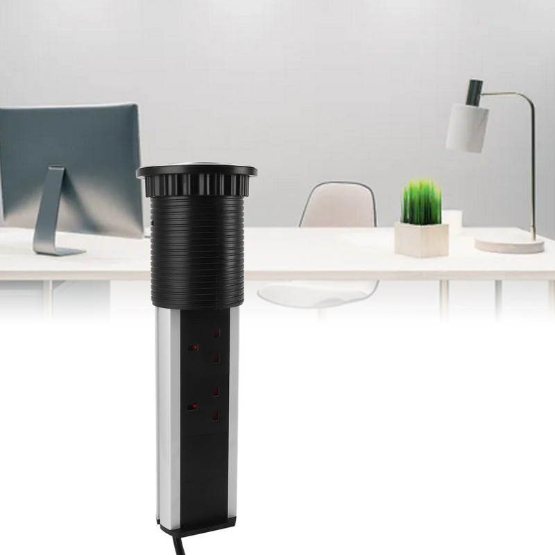 Pop Up Outlet Socket Recessed Retractable Power Strip Charging Station