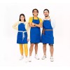 Dilitools Mandil Color Azul Para Chef Delantal Cocina Mesero Dili