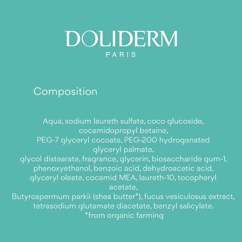 Doliderm Paris - Creamy Shower Gel, 33.8 Fl Oz (Aqua