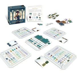 Horrible Guild- The Great Split -for 2 to 7 Players for The Great Split Board Game | Family Board Game | Board Game for Adults and Family | Card Drafting Board Game