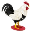 Fridolin 3D Paper Model – Cockerel Colourful
