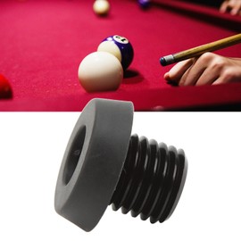 Illiard Cue Bottom Cover, Billiard Cue Rubber Bumper Pool Cue Block Butt Connected Extension Billiard Accessories