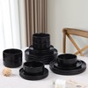 LIANYU 18 Piece Dinnerware Dishes Sets for 6, Stoneware Plates