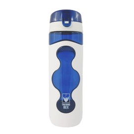 Thermo Rex X-Treme Water Bottle with Straw, Water Bottle Made of BPA-Free Plastic, Reusable, Bottle with Clip Lid, Sports Water Bottle, 720 ml, Dark Blue