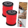 Gadpiparty 2 Rolls Twisted Nylon String for Construction and DIY