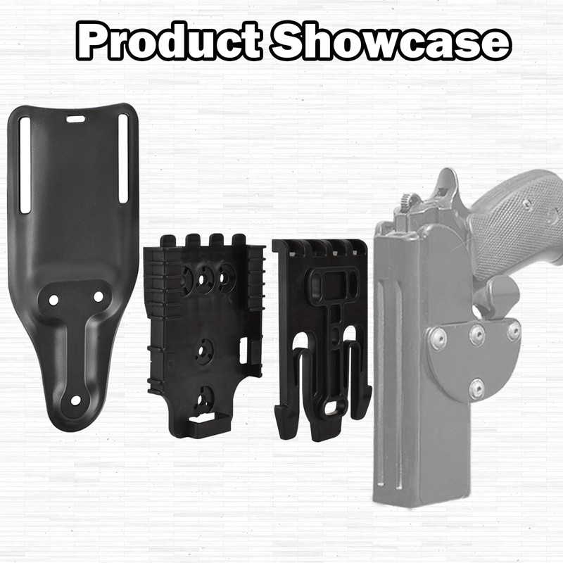 QLS Quick Locking System Kit,Drop Leg Holster Adapter,Mid Ride Belt