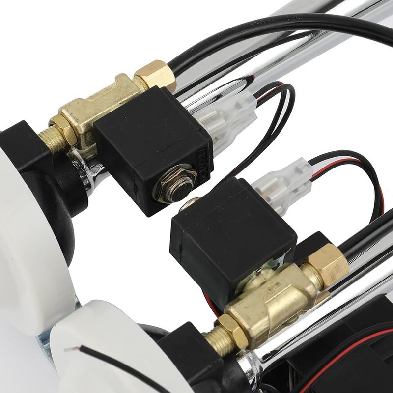 Scitoo 150db Super Loud 3Pcs Electric Air Horns Kit for