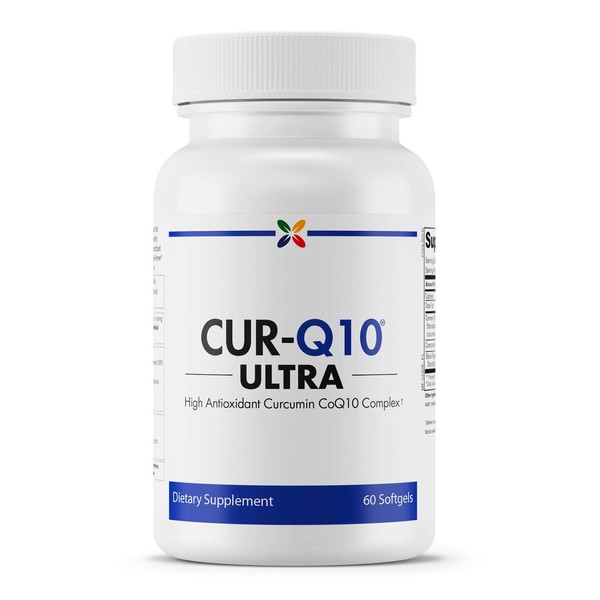 Stop Aging Now CUR-Q10 Ultra Curcumin CoQ10 Complex Softgels