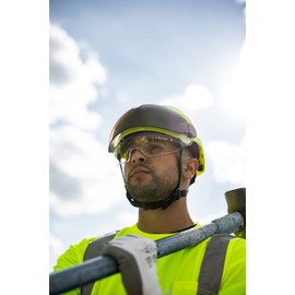 PIP Traverse Non-Vented, Industrial Climbing Helmet with MIPS Technology, ABS Shell, EPS Foam Impact Liner, HDPE Suspension, 4-Point Chin Strap, ANSI II, Red (280-HP1491RM-15)