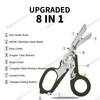 8-in-1 Outdoor Tactical Scissors, 2025 Upgraded Multifunctional Folding Scissors, Medical