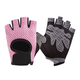 JinliangGuo One Piece Fitness Exercise Breathable Gym Gloves Mesh Soft Wrist Support Workout Training Gloves Comfortable Weight Lifting Fitness Gloves for Training