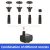6V 1.5W Solar Water Pump 6 Modes 160L/h 50cm Lifting