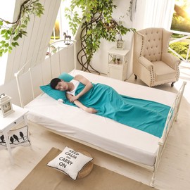 MIFXIN Sleeping Bag Liner Lightweight Cotton Travel Sheet Sleep Sack for Camping Traveling Hotel Stay