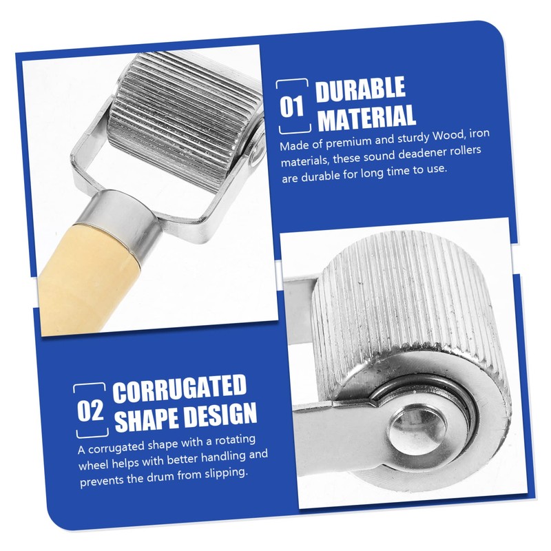 DOITOOL Car Deadening Roller Car Noise Roller Tire Repair Tools