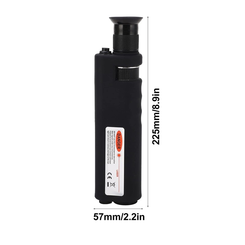 400X Handheld Fiber Optic Microscope Monocular Handheld Fiber Optic Microscope
