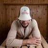 ASKOLD Wool Sauna Hat Russian Banya Hat for Men Russian