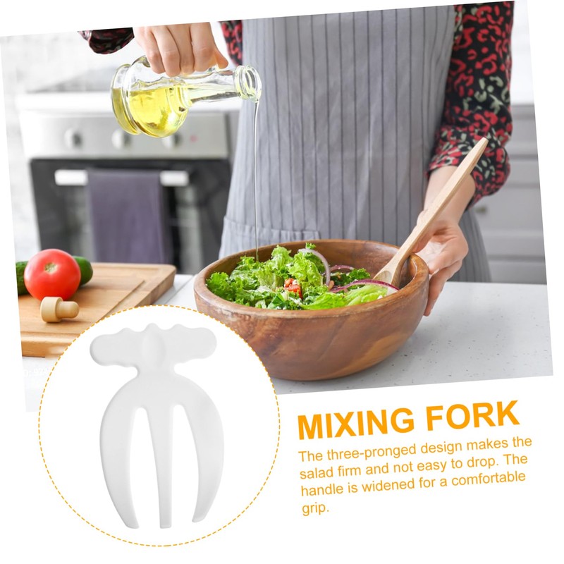 AUTSUPPL Salad Hands: Plastic Salad Serving Tongs Picker Pasta Mixing