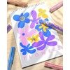 JusArt 16 Colors Glitter Paint Pens for Glass Marking, 0.7mm