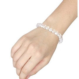 Zap Impex Certified Natural Gemstone Bracelet - Pearl Bracelets for Women and Men with Certificate of Authenticity, Ideal as a Gift and Well-being, Gemstone