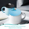 7 Cartoon Cup Lids, Cute Decorative Cup Lids, Beverage Can