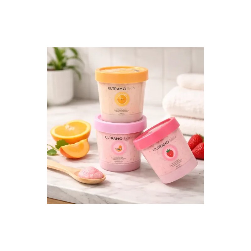 3 Piezas Exfoliante Corporal Suave Hidratación Profunda