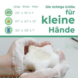 myHomeBody Konjac Baby Bath Sponge Natural Bath Sponge Bath Sponge Bath Time for Toddlers Natural and Safe Konjac 3 Pieces : Elephant, Bear & Star