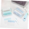 Ipetboom 2sets 400 Pcs Interdental Floss Picks Dual Use Cleaning