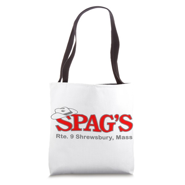 SPAG'S Rte 9 Shrewsbury Massachusetts Nostalgia Vintage Tote Bag