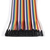 ALMOCN 120PCS Breadboard Jumper Dupont Wire,Multicolored 10cm 40pin Male to