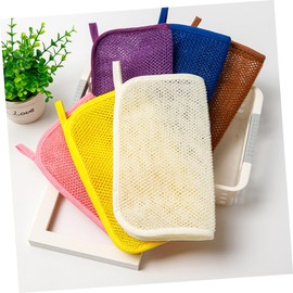 Baluue 2Pcs African Exfoliating Shower Towel Double Bath Net Scrubber for and Face Cleaning Lightweight Versatile Design for Smooth Skin