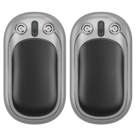 Hand Warmers Rechargeable, SECHKISS 2-Pack 5000mAh Reusable Portable Hand Warmer, 2 in 1 Electric Pocket Warmer Great for Outdoor, Hunting, Golf, Camping, Warm Gifts for Women Men…